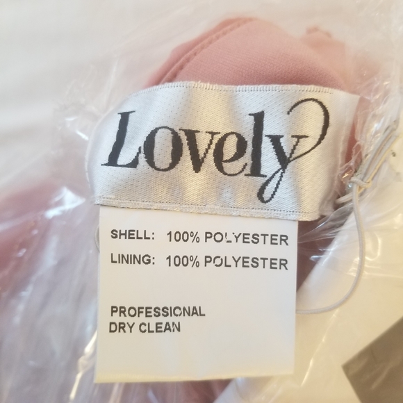 ❤ ❤️ Slim Spaghetti Strap Chiffon Dress with Front Slit in Desert Rose - Picture 3 of 5